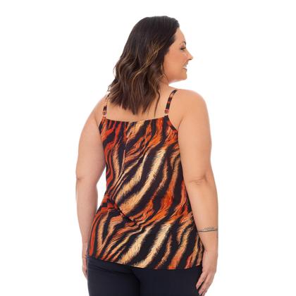 Imagem de Blusa Feminina Plus Size Soltinha Para o Final do Ano Nos Tamanhos G1 G2 G3 G4