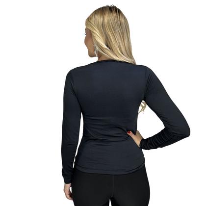 Imagem de Blusa Feminina Térmica Peluciada Moda Inverno Segunda Pele