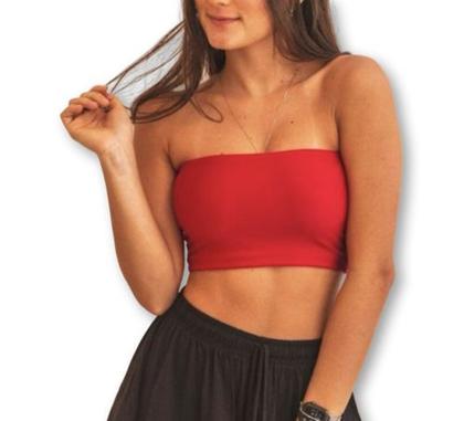 Imagem de blusa feminina top faixa com bolso trend