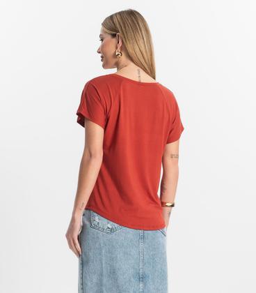 Imagem de Blusa Feminina Viscotorcion Rovitex Vermelho