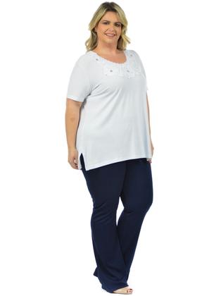 Imagem de Blusa florais plus size fenomenal