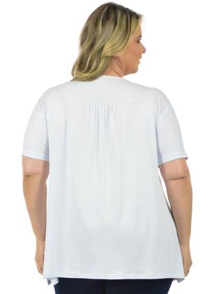Imagem de Blusa florais plus size fenomenal