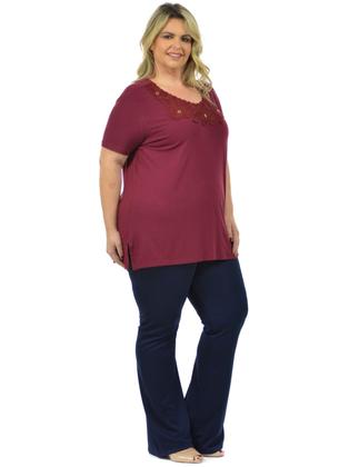 Imagem de Blusa florais plus size fenomenal