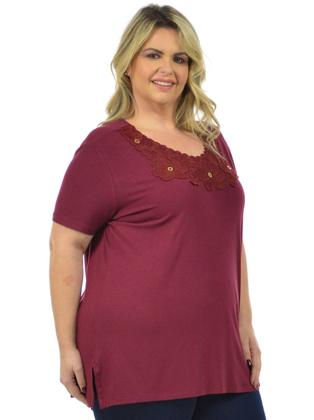 Imagem de Blusa florais plus size fenomenal
