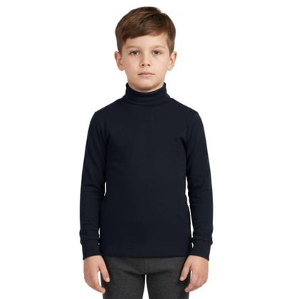Imagem de Blusa Gola Alta Térmico Comfort Infantil Peluciada M/ Longa