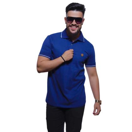 Imagem de Blusa Gola Polo Masculina Algodão