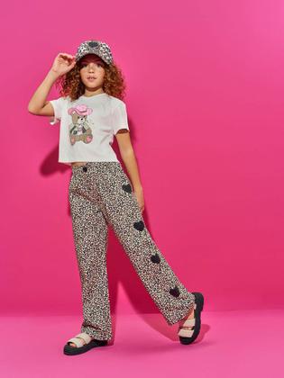 Imagem de Blusa Infantil Belime Verão Usinha Cowgirl Branca