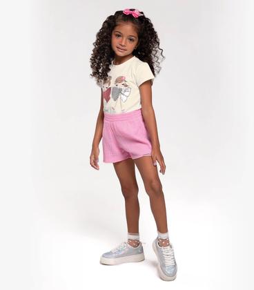 Imagem de Blusa Infantil Feminina Trick Nick Bege