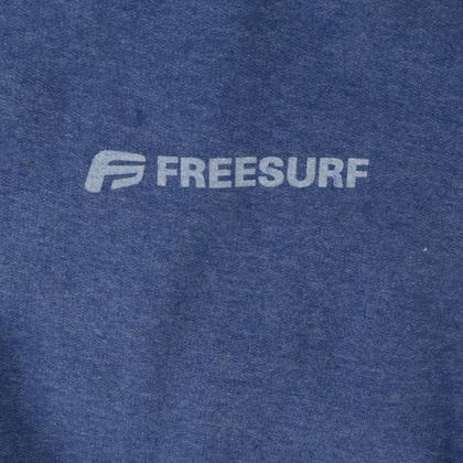 Imagem de Blusa Infantil FreeSurf Moletom Waves Marinho Mescla - 13100