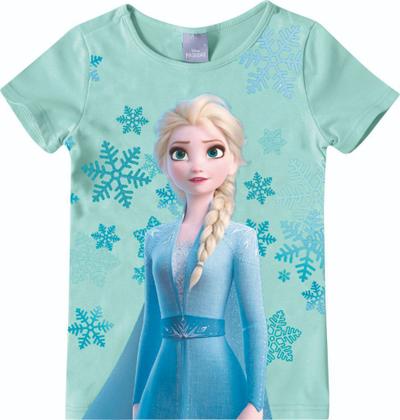 Imagem de Blusa Infantil Frozen Azul - Malwee