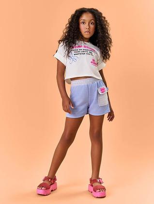 Imagem de Blusa Infantil Menina Think Brave Natural Catavento