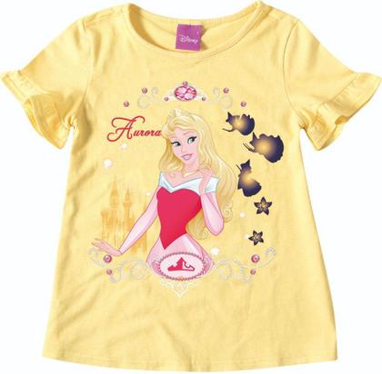 Imagem de Blusa Infantil Princesa Aurora  Amarela - Malwee