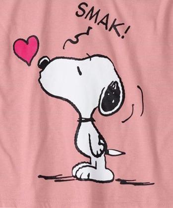 Imagem de Blusa Infantil Snoopy Rosa - Malwee