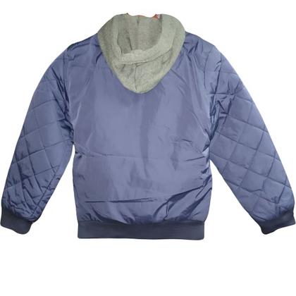 Imagem de Blusa Jaqueta Infantil Com Capuz Fixo De Tecido 0652