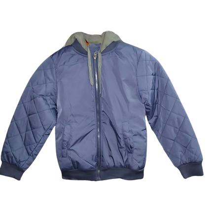 Imagem de Blusa Jaqueta Infantil Com Capuz Fixo De Tecido 0652