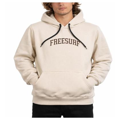 Imagem de Blusa Juvenil Menino Freesurf Outside Moletom Bege - 131005
