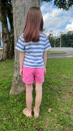 Imagem de Blusa Listrada Cinnamoroll Hello Kitty Momi