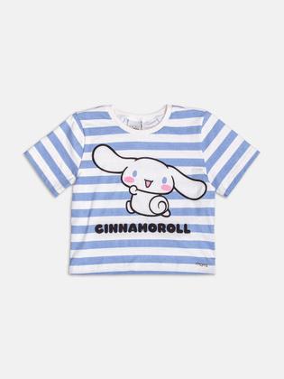 Imagem de Blusa Listrada Cinnamoroll Hello Kitty Momi