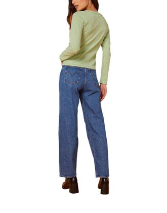 Imagem de Blusa Manga Longa Com Botões Em Malha Rendada - Lecimar