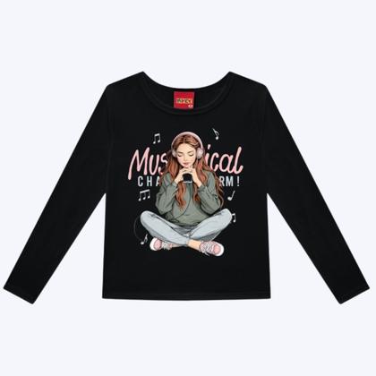 Imagem de Blusa Manga Longa Infantil Menina Kyly 1000771