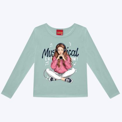 Imagem de Blusa Manga Longa Infantil Menina Kyly 1000771
