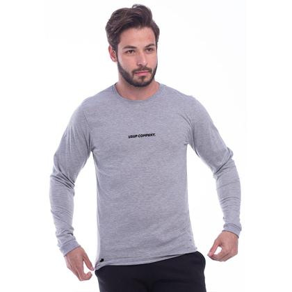 Imagem de Blusa Manga Longa Masculina Camisa de Frio Inverno Leve USUP