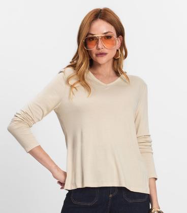 Imagem de Blusa Manga Longa Select Bege