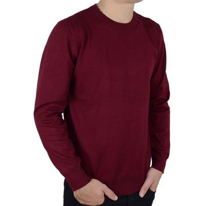 Imagem de Blusa Masculina Broken Rules Sueter Tricot Vinho - 590202