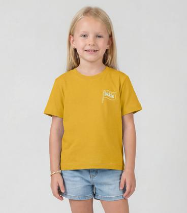 Imagem de Blusa Menina Infantil Brasil Rovitex Kids Amarelo
