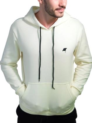 Imagem de Blusa Moletom Canguru com Capuz Plus Size Algodão Basico Casual