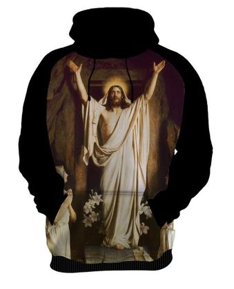 Imagem de Blusa Moletom Canguru Jesus Cristo Religião 20_x000D_