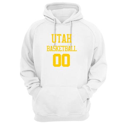 Imagem de Blusa Moletom Capuz Basquete Utah Basketball número 00