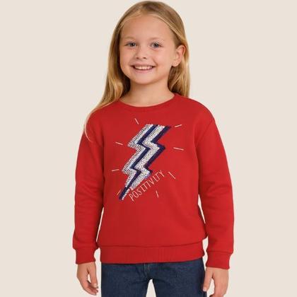 Imagem de Blusa Moletom Feminina Flanelada Cativa