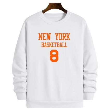 Imagem de Blusa Moletom Gola Basquete New York Basketball número 8