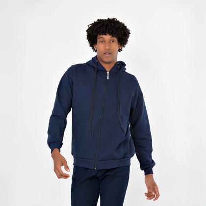 Imagem de Blusa Moletom Grosso C/ Touca e de Zipper C/ 40% De Desconto