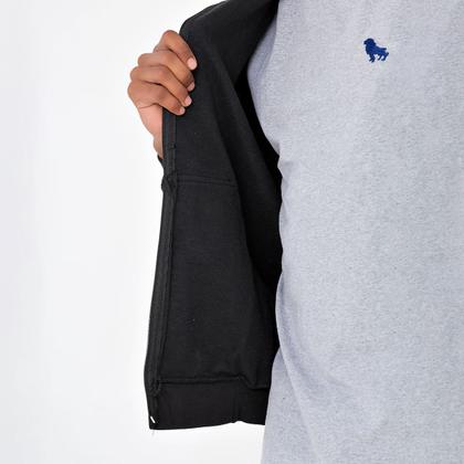 Imagem de Blusa Moletom Grosso C/ Touca e de Zipper C/ 40% De Desconto