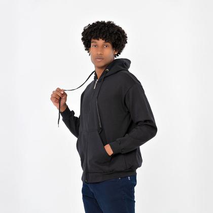 Imagem de Blusa Moletom Grosso C/ Touca e de Zipper C/ 40% De Desconto