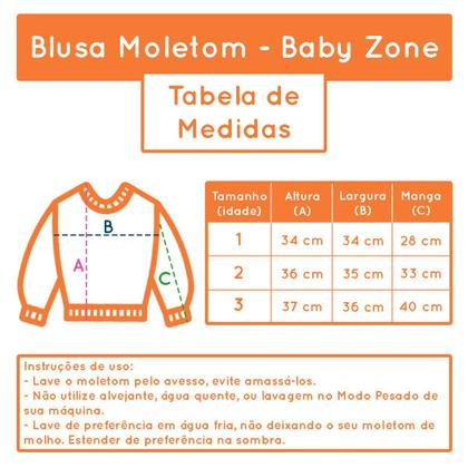 Imagem de Blusa Moletom Infantil Bebe Flanelado Azul Marinho Punho Basico 1 A 3 Anos Unissex Frio Inverno Confortável Macio Costura Reforçada Baby Deluxe