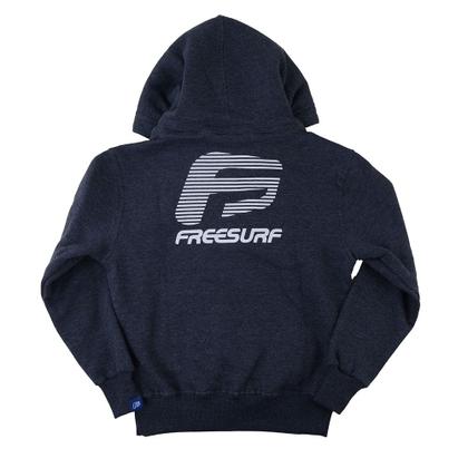 Imagem de Blusa Moletom Infantil Freesurf Nice Preto Mescla - 13100