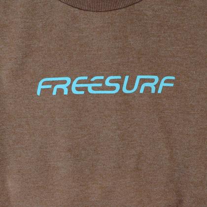Imagem de Blusa Moletom Infantil Freesurf QR Marrom - 1310