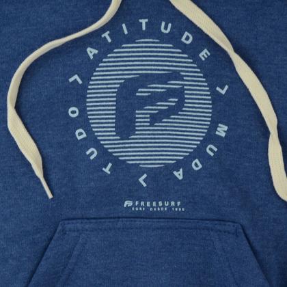 Imagem de Blusa Moletom Infantil Freesurf Round Marinho Mescla - 13100