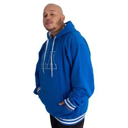 Imagem de Blusa Moletom Masculina Plus Size M10 Dunk LA