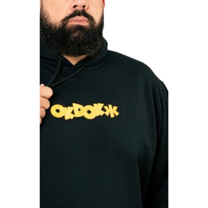 Imagem de Blusa Moletom Okdok Fechado Stylish Letters Large