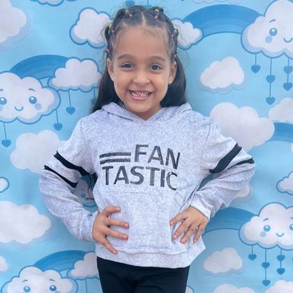 Imagem de Blusa Moletom Plush Criança Menina Fechada Aveludada inverno