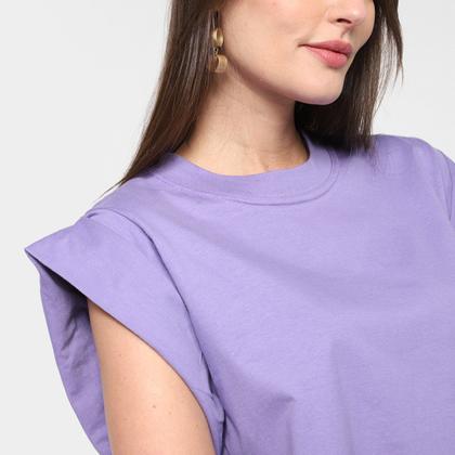 Imagem de Blusa Morena Rosa Cropped Cavada Muscle Tee Feminina