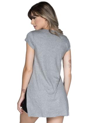 Imagem de Blusa Mullet Fitness Vekyo Modas Feminina Tapa Bumbum Manga Curta Roupa de Academia Casual 