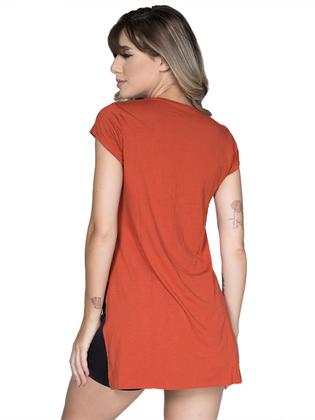 Imagem de Blusa Mullet Fitness Vekyo Modas Feminina Tapa Bumbum Manga Curta Roupa de Academia Casual 