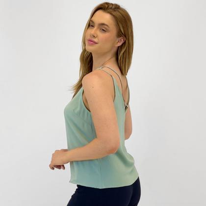 Imagem de Blusa Oulusha Regata Decote V Feminina