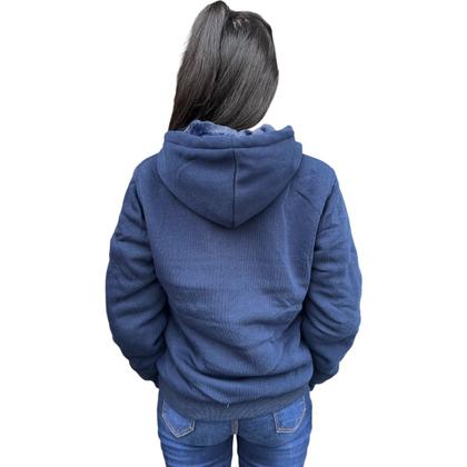 Imagem de Blusa Peluciada Moletom Frio Juvenil Menina Feminina Outono