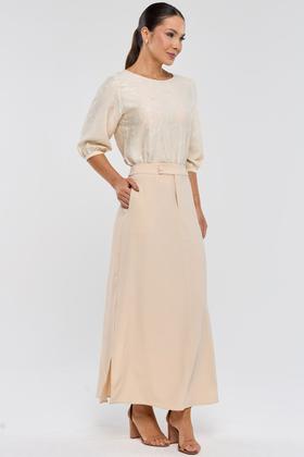 Imagem de Blusa PKS Em Viscose Bordada Off White